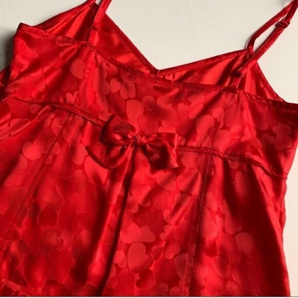 Marc Jacobs Silk Hearts Cami with Bow Red Women’s Size 12 New with Tag! - Picture 5 of 15